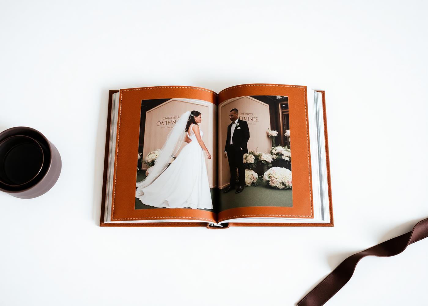Fotolivro aberto